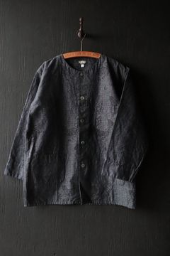 “TIGER ＆ CRESENT MOON” NIGHT SHIR (DEEP INDIGO)