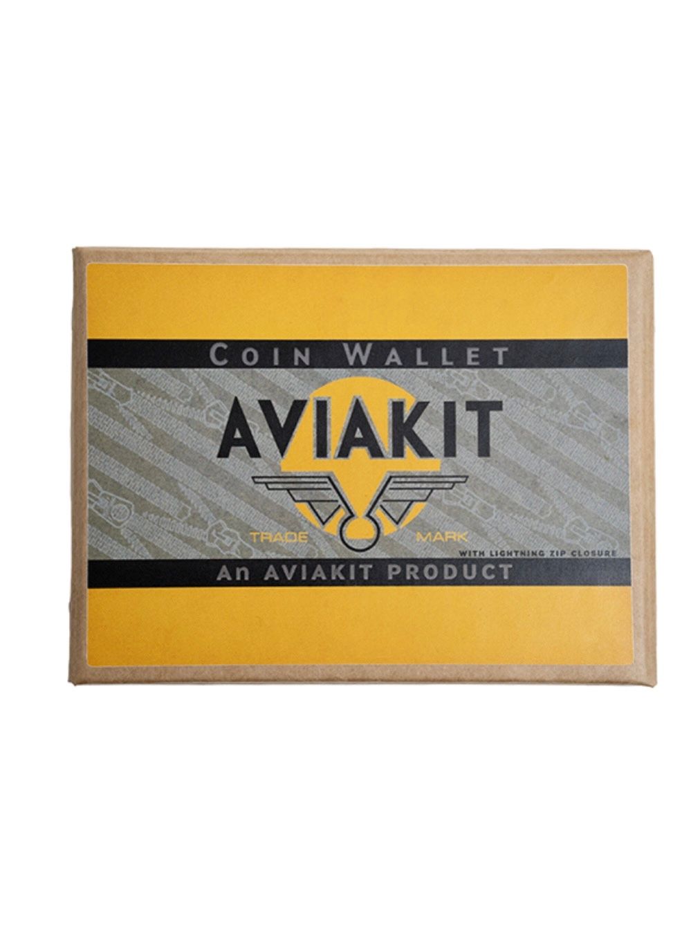 COIN WALLET (GREEN WITH BLACK ZIP)