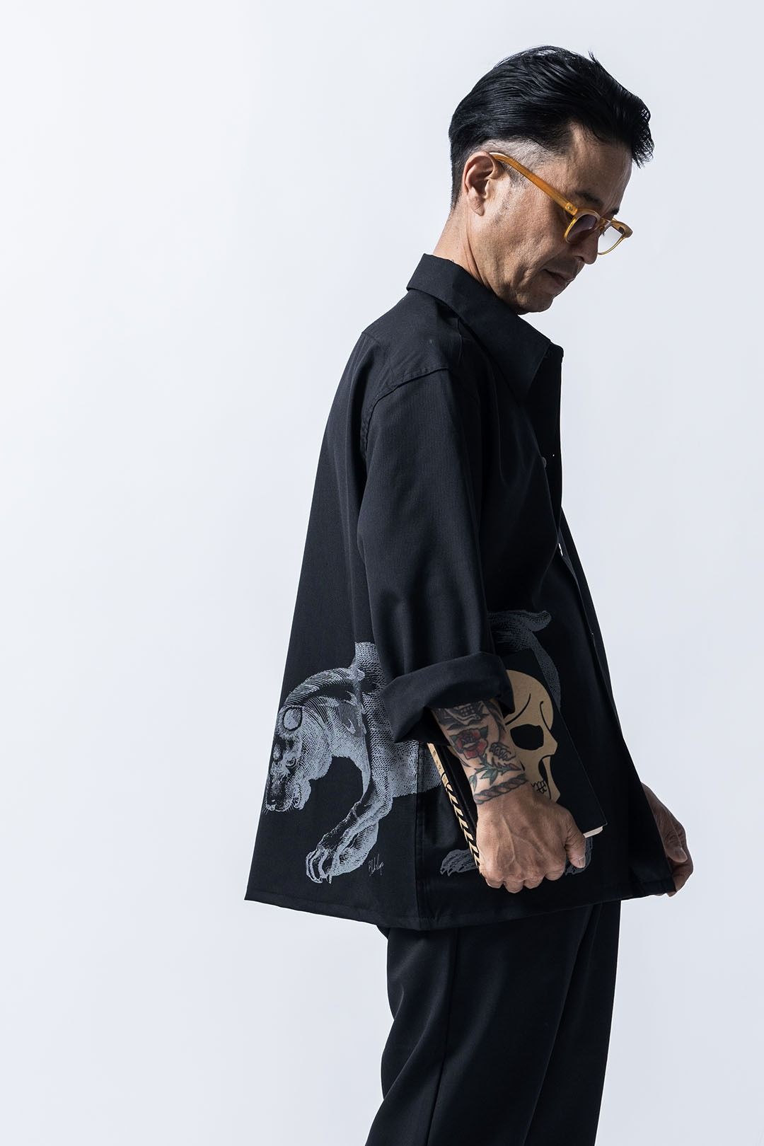 JONSTON SHIRTS "LYNX" (MIDNIGHT BLACK)