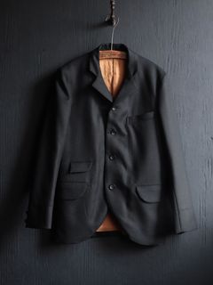 ARMY SERGE BUTLER JACKET (MIDNIGHT BLACK)