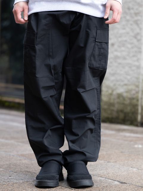 リップストップ BDU パンツ (ブラック) / RIPSTOP BDU PANTS (BLACK)