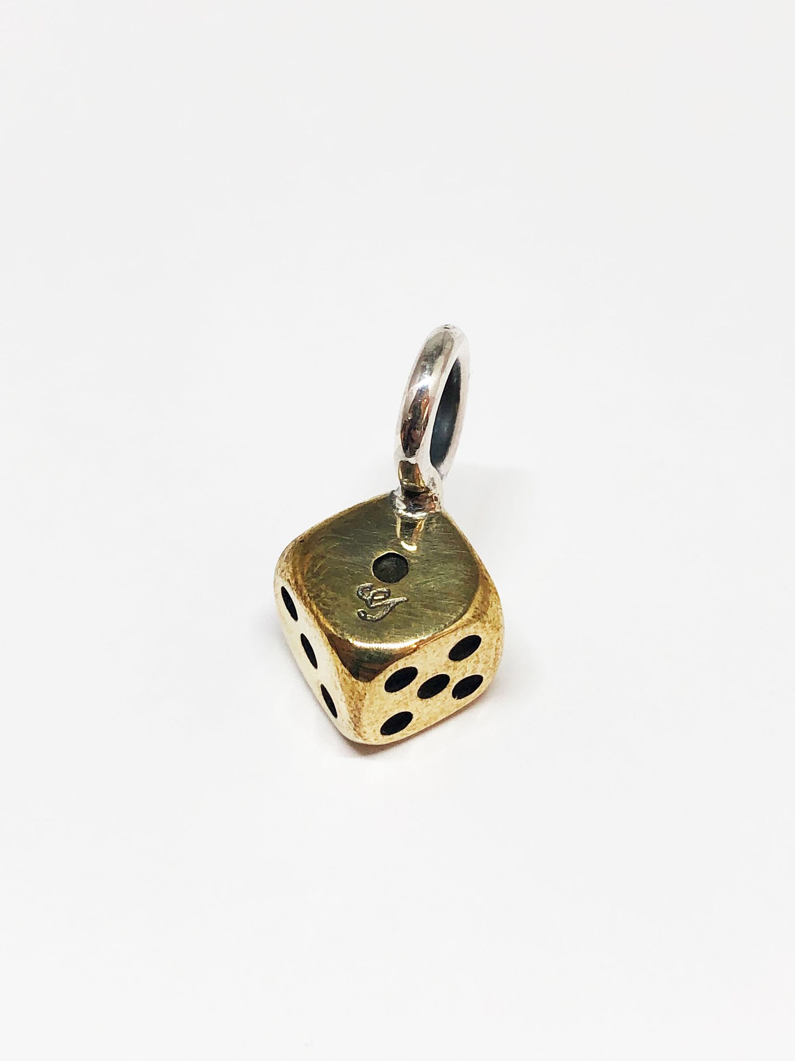SMALL SIZE DICE NECKTOP (BRASS)
