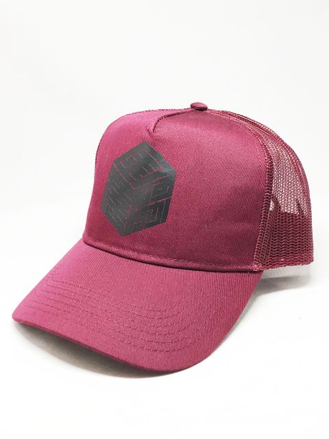 SKANDA オリジナルメッシュキャップ(バーガンディー) / SKANDA ORIGINAL MESH CAP (BURGUNDY)