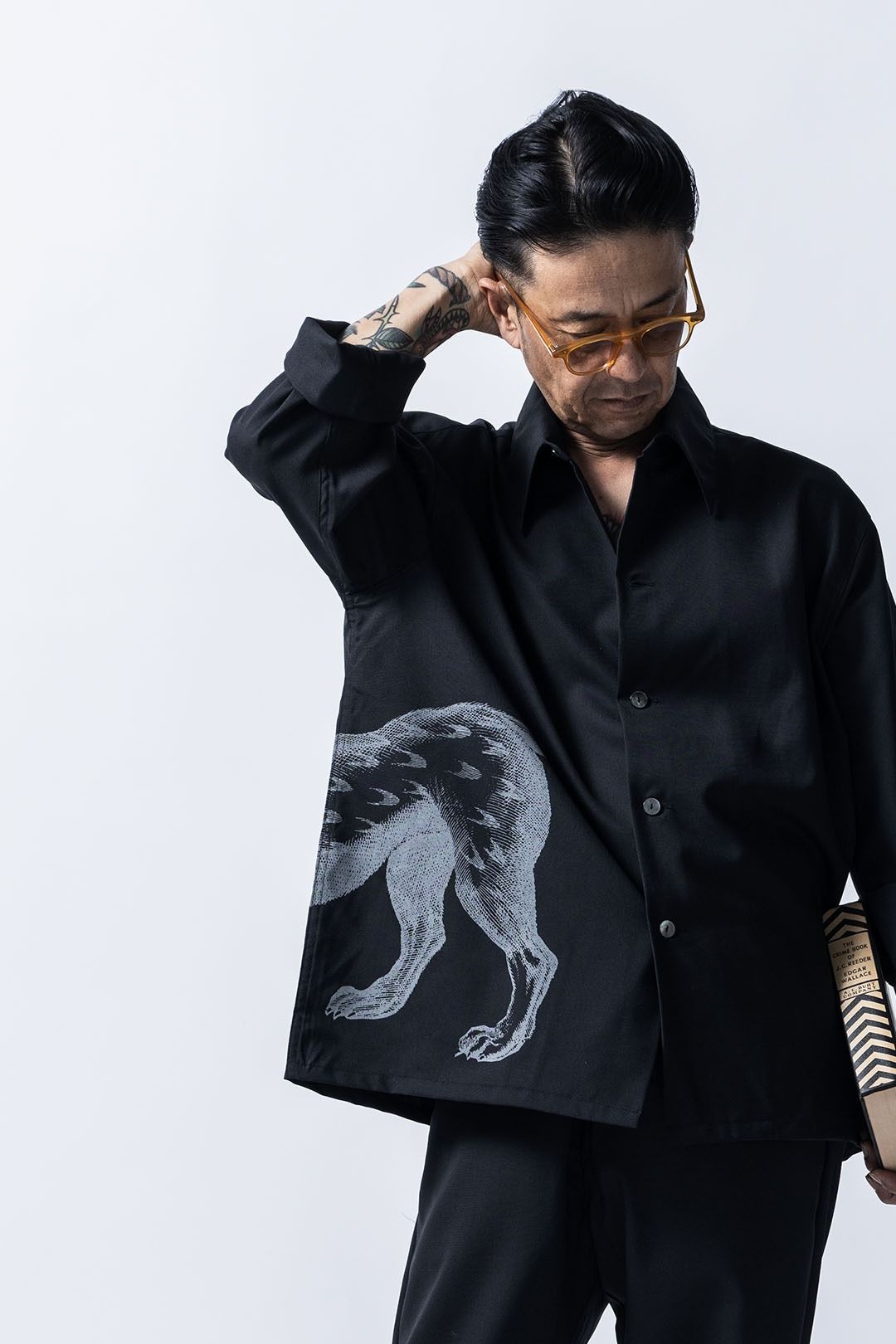 JONSTON SHIRTS "LYNX" (MIDNIGHT BLACK)