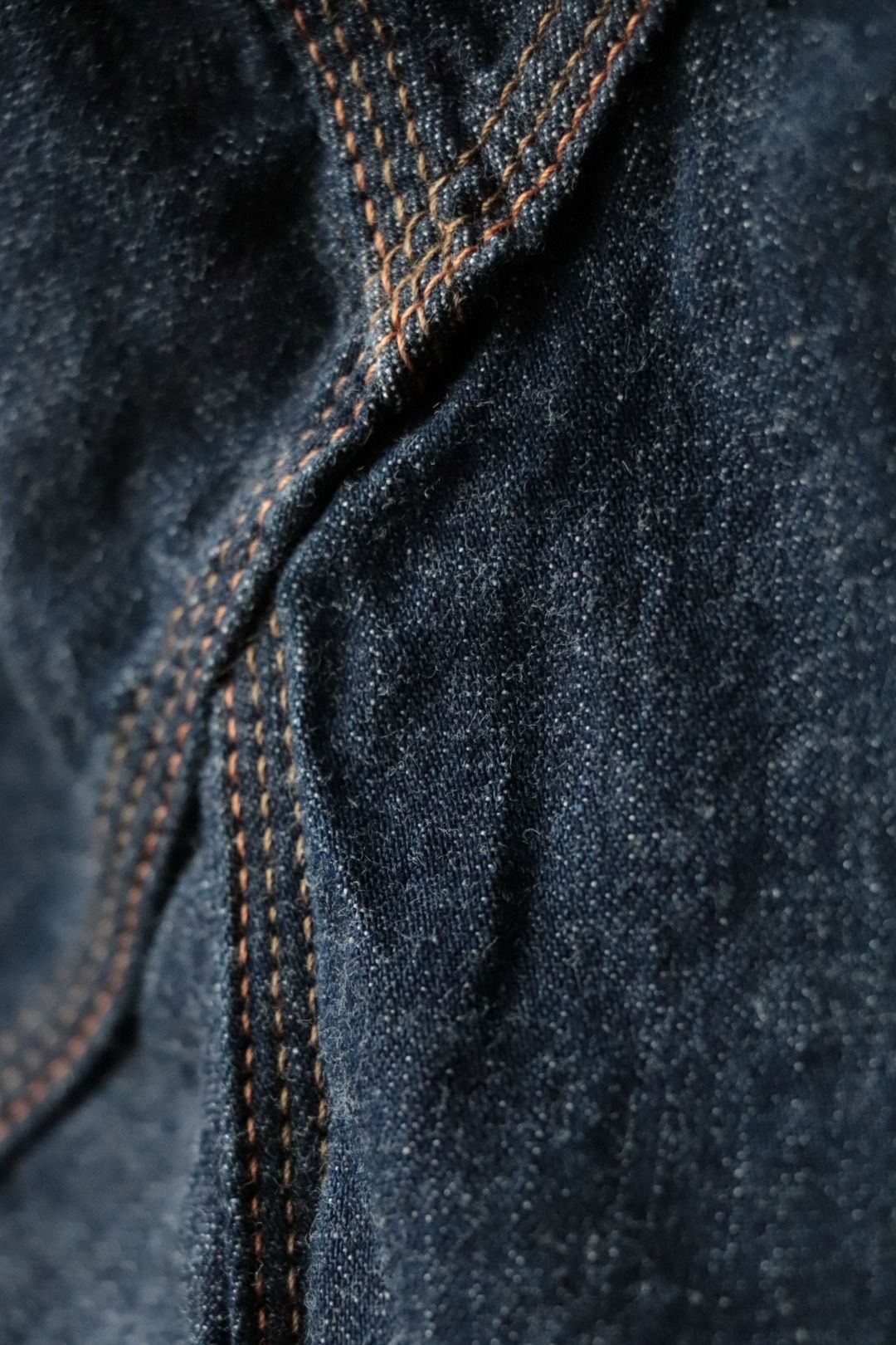 1920s 10.5oz DOCKERY JACKET (DARK INDIGO)