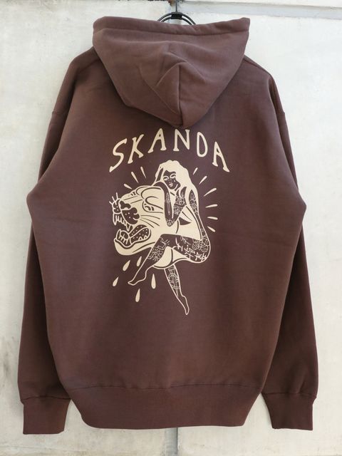 PANTHER ORIGNAL HEAVY OZ PULLOVER (BROWN)