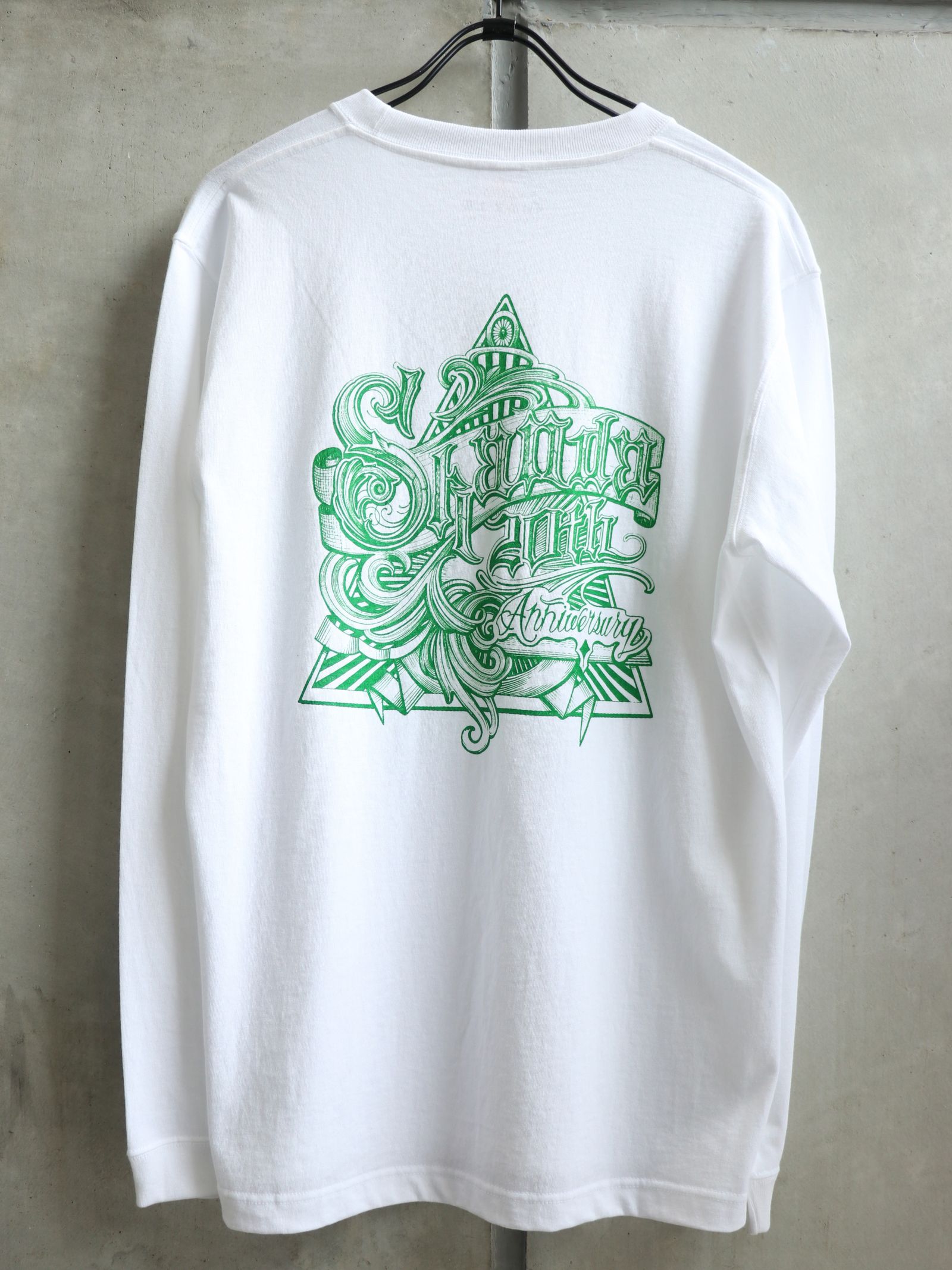 20周年オリジナルロングスリーブTEE (ホワイト) / 20TH ANNIVERSARY ORIGNAL L/S TEE (WHITE)