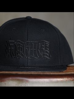 MOZYSKEY×SKANDA "疾風迅雷"CAP (BLACK×BLACK)