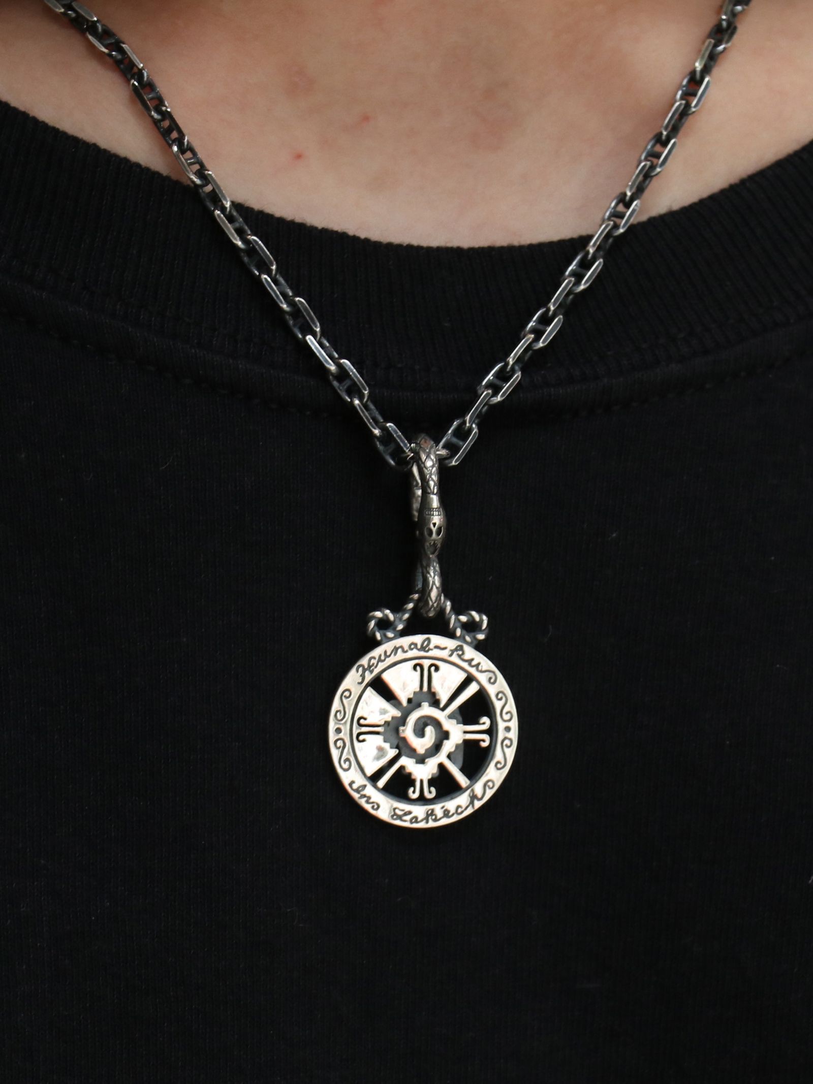 HUNABU-KU & EAGLE SNAKE NECK TOP (SILVER925)