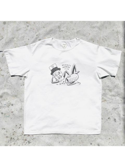 PEANUTS D CLUB T-SHIRTS (WHITE)