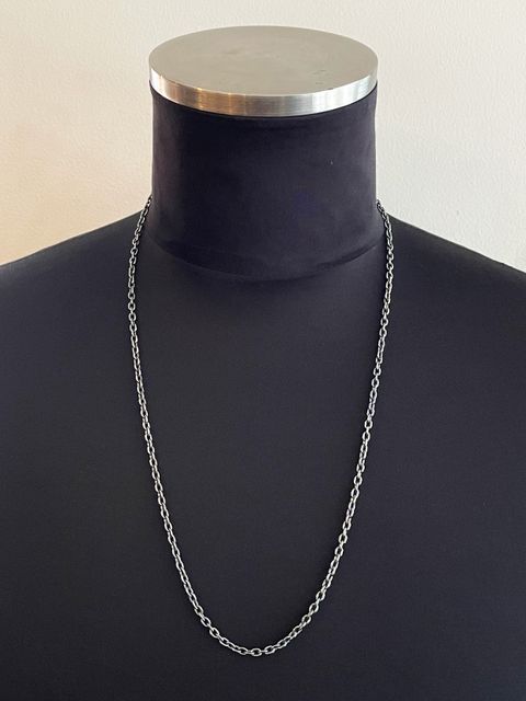 STANDARD NECK CHAIN "OVAL" 65cm (SILVER925)