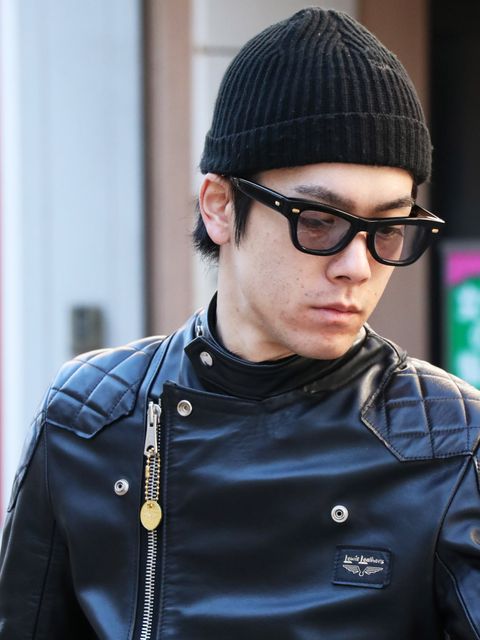 SUPER MONZAを使った秋冬のシンプルコーディネート