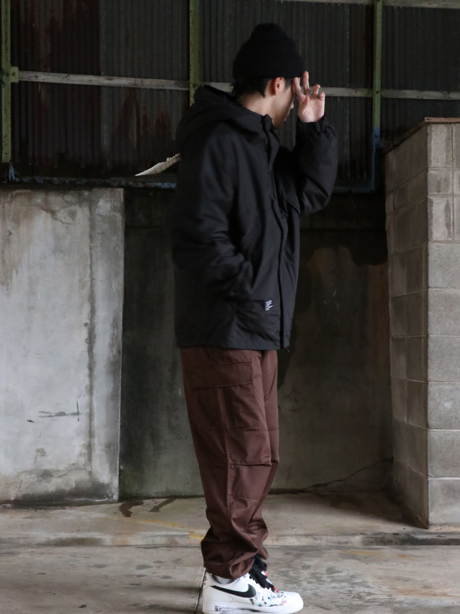 SKANDA REFLECTIVE WARM SHELL JACKET (BLACK)