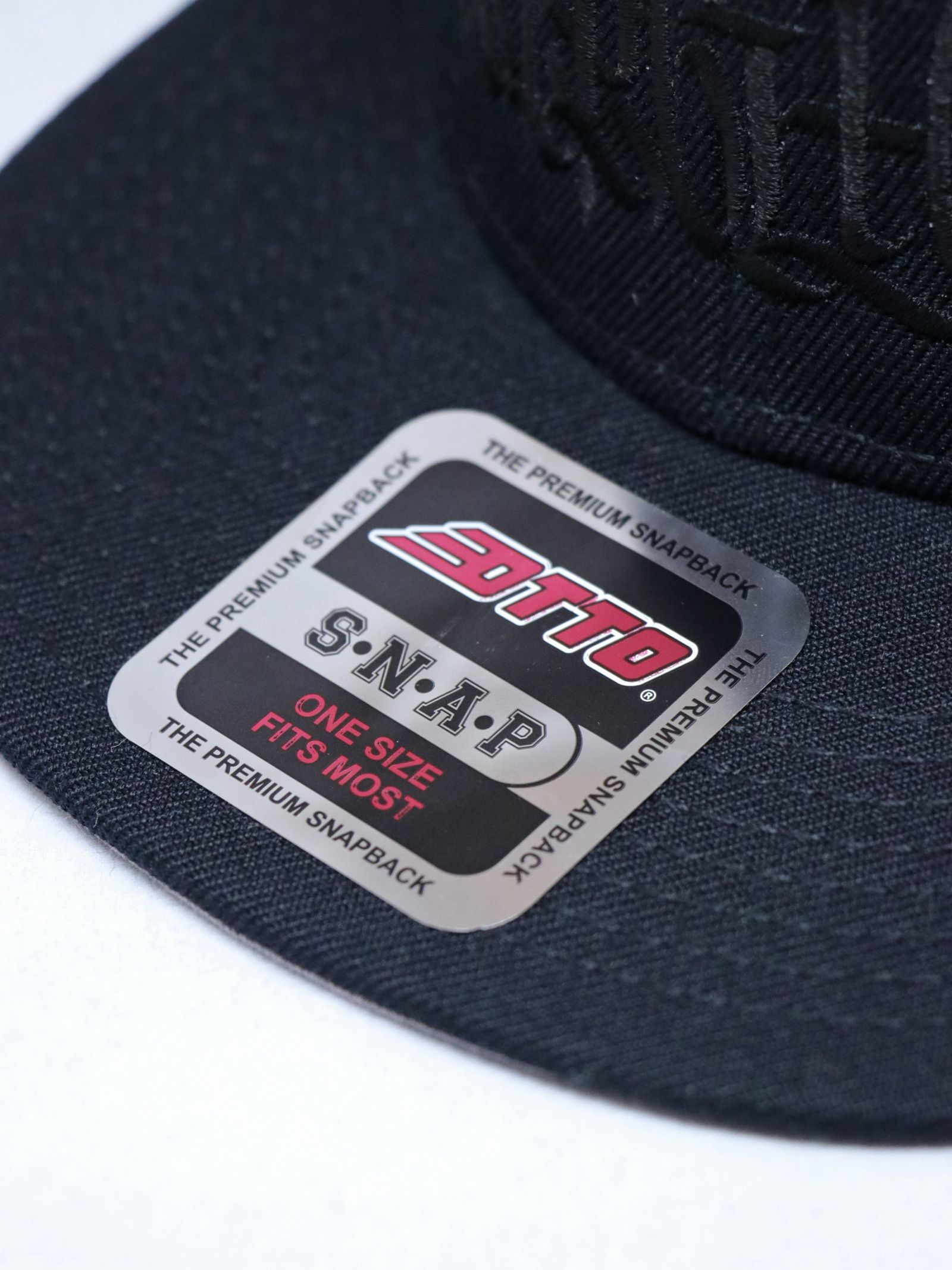MOZYSKEY×SKANDA "疾風迅雷"CAP (BLACK×BLACK)