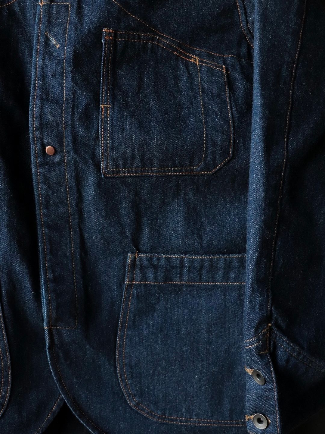 1910s 9oz DEATH VALLEY JACKET (DARK INDIGO)