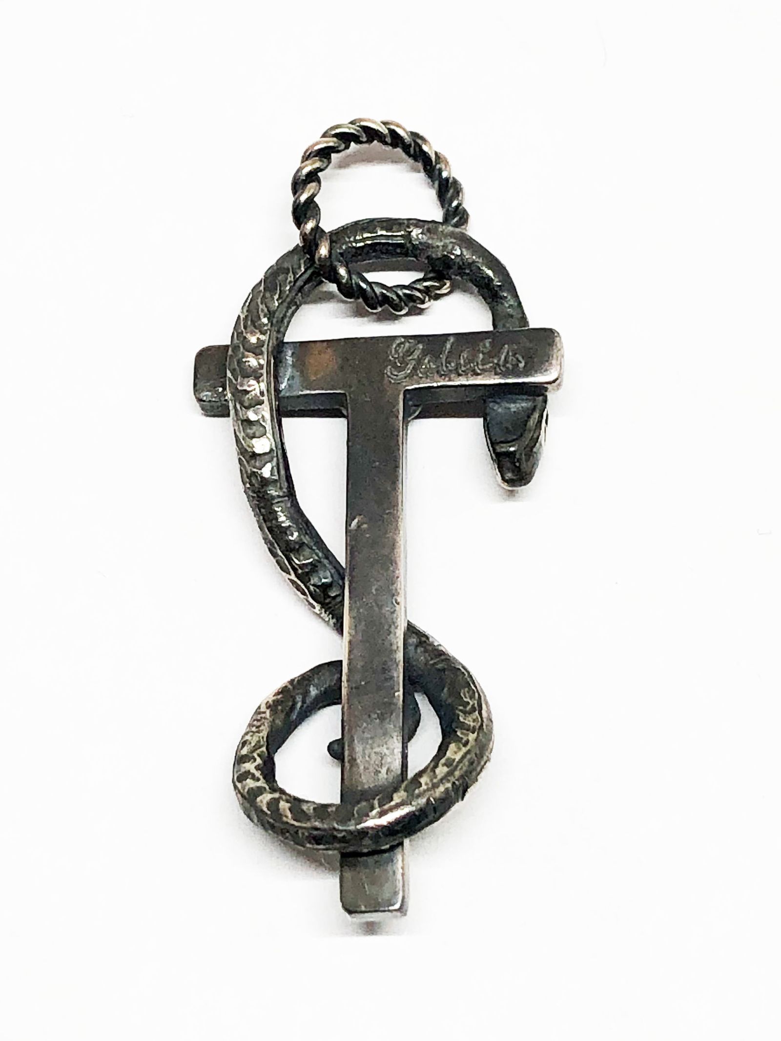 SNAKE & EYE OF PROVIDENCE  NECKTOP (SILVER925)
