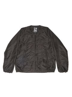 CREW NECK JACKET (BLACK)