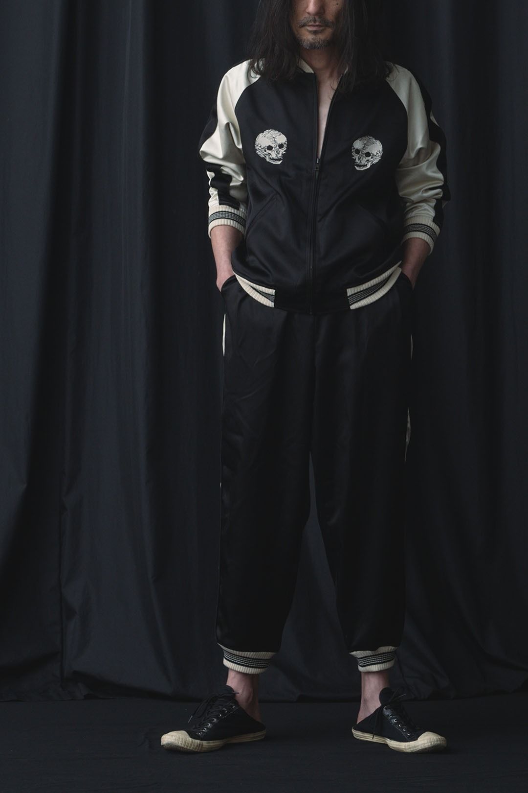 REBEL PANTS (FLASHY BLACK)