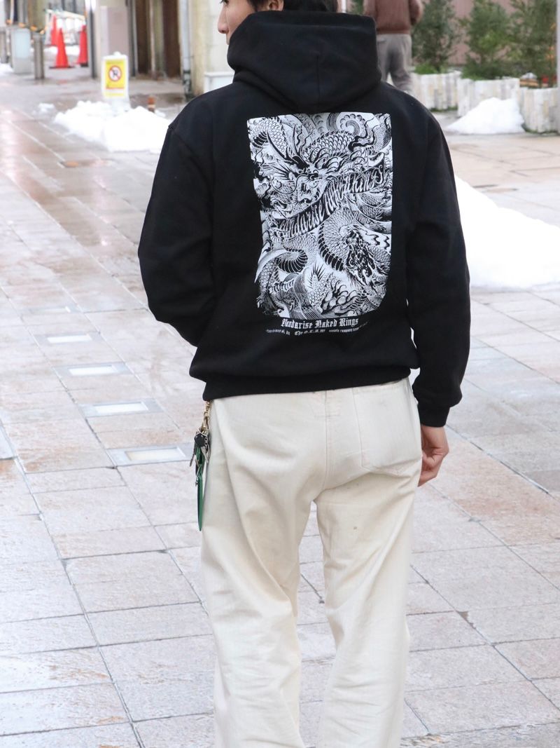 DRAGON ORIGINAL HEAVY OZ PULLOVER (BLACK)