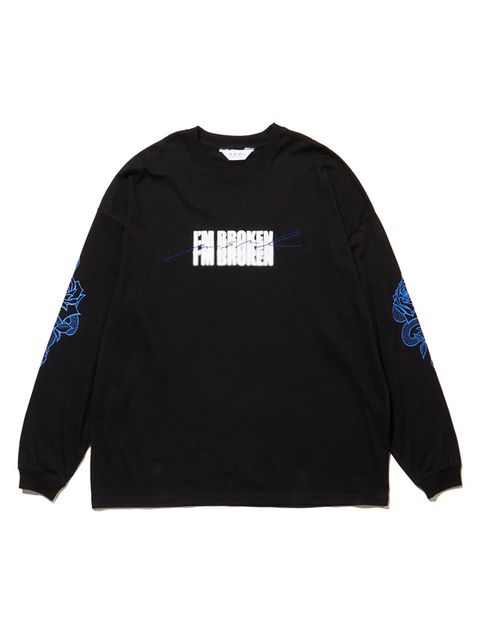 I'M BROKEN L/S T-SHIRT (BLACK)
