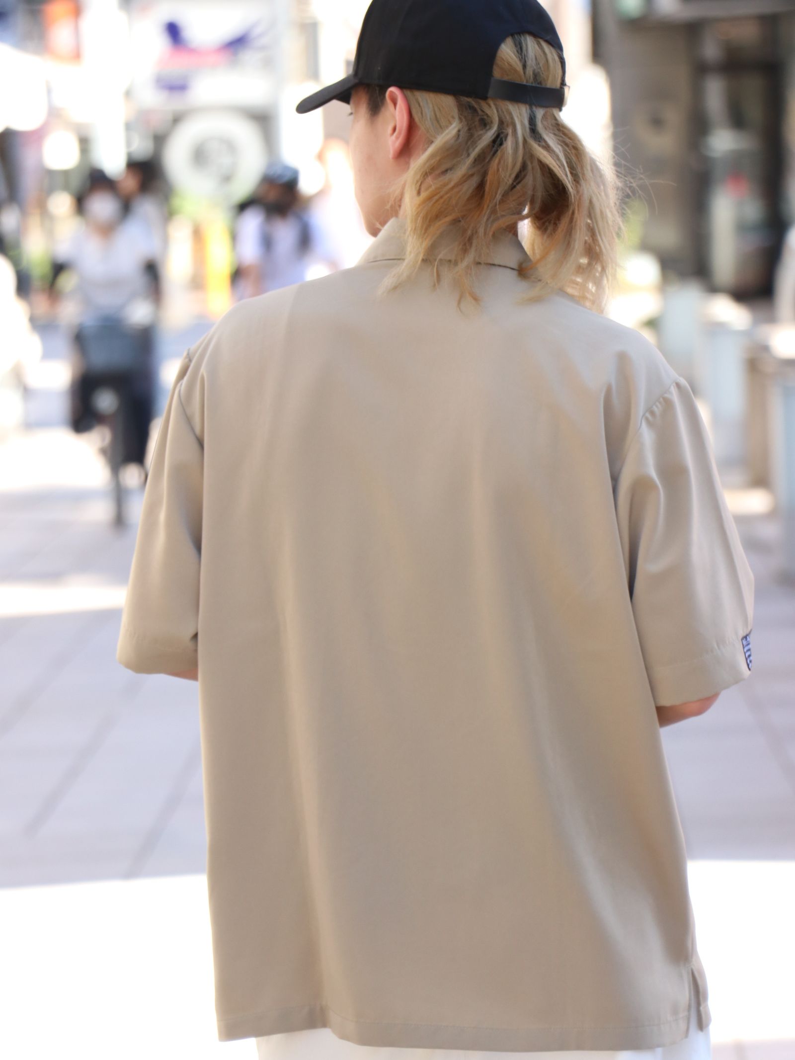 SILKY EMBROIDERY S/S SHIRT / シルキーエンブロイダリー ショートスリーブシャツ