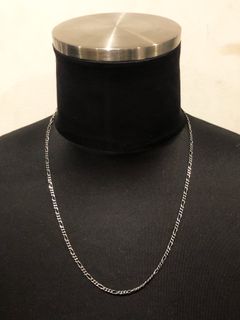 FIGARO CHAIN 55cm (厚み 約1.3mm , 幅約2.8mm) (SILVER925)