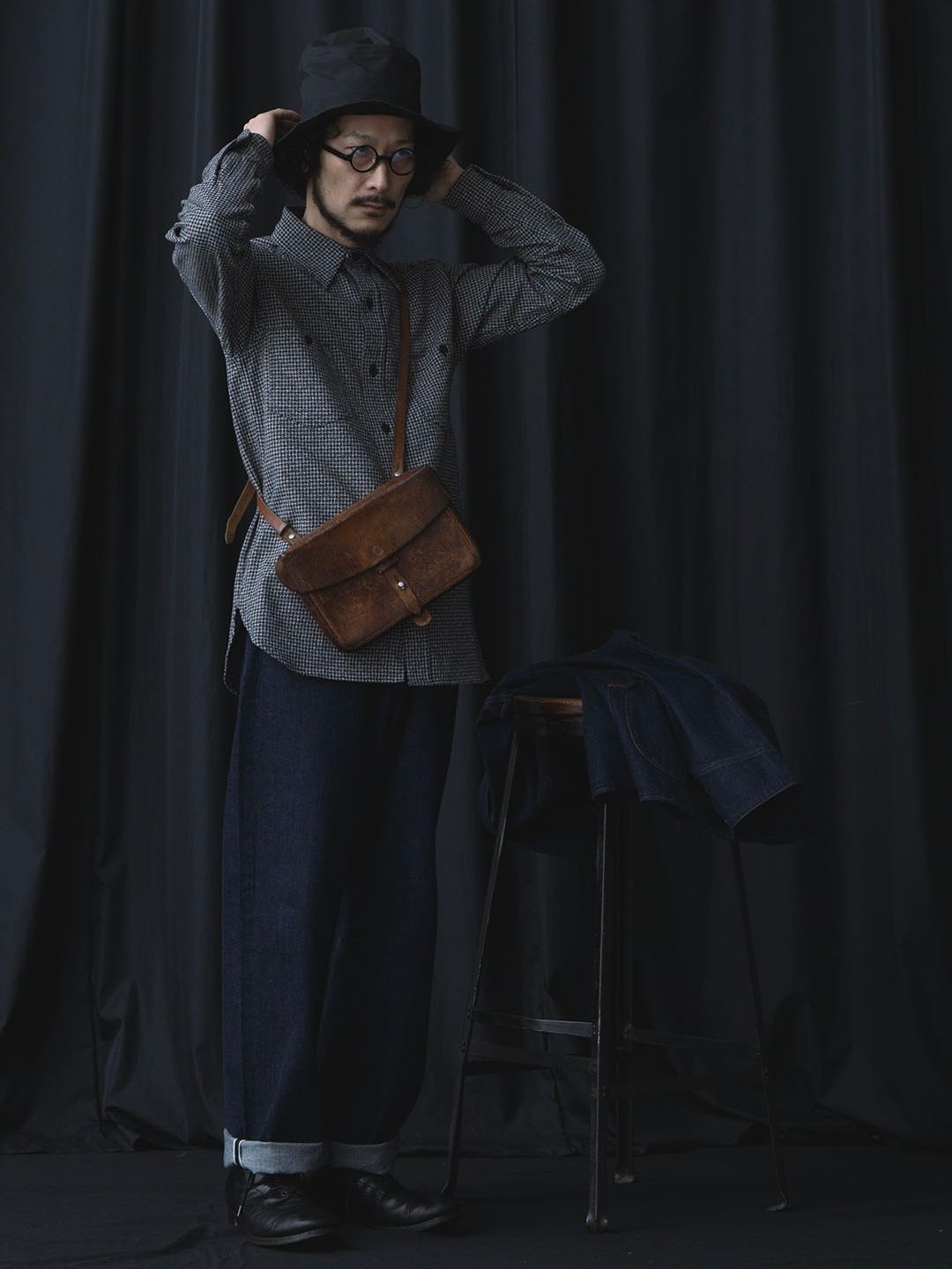 1920s 9oz DEATH VALLEY WAIST-OVERALLS (DARK INDIGO)