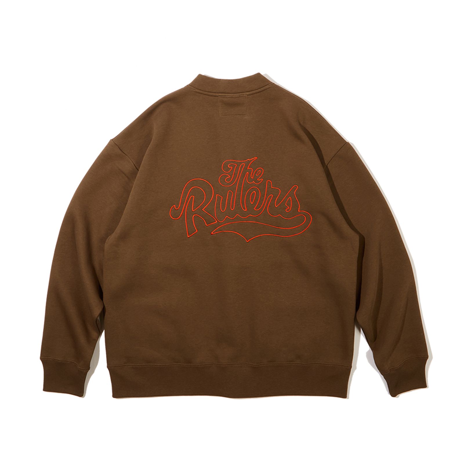 THE WANDERES T/C SWEAT CARDIGAN (BROWN)