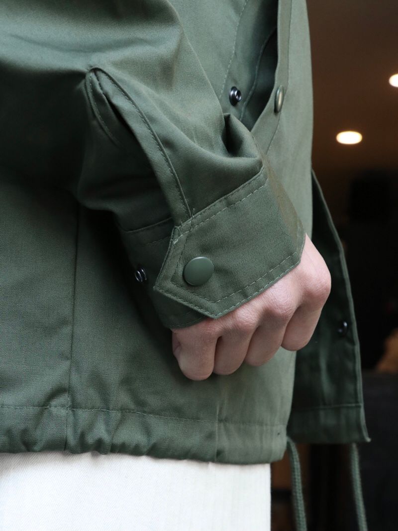 “IDATEN” TC COACH JACKET (GREEN)
