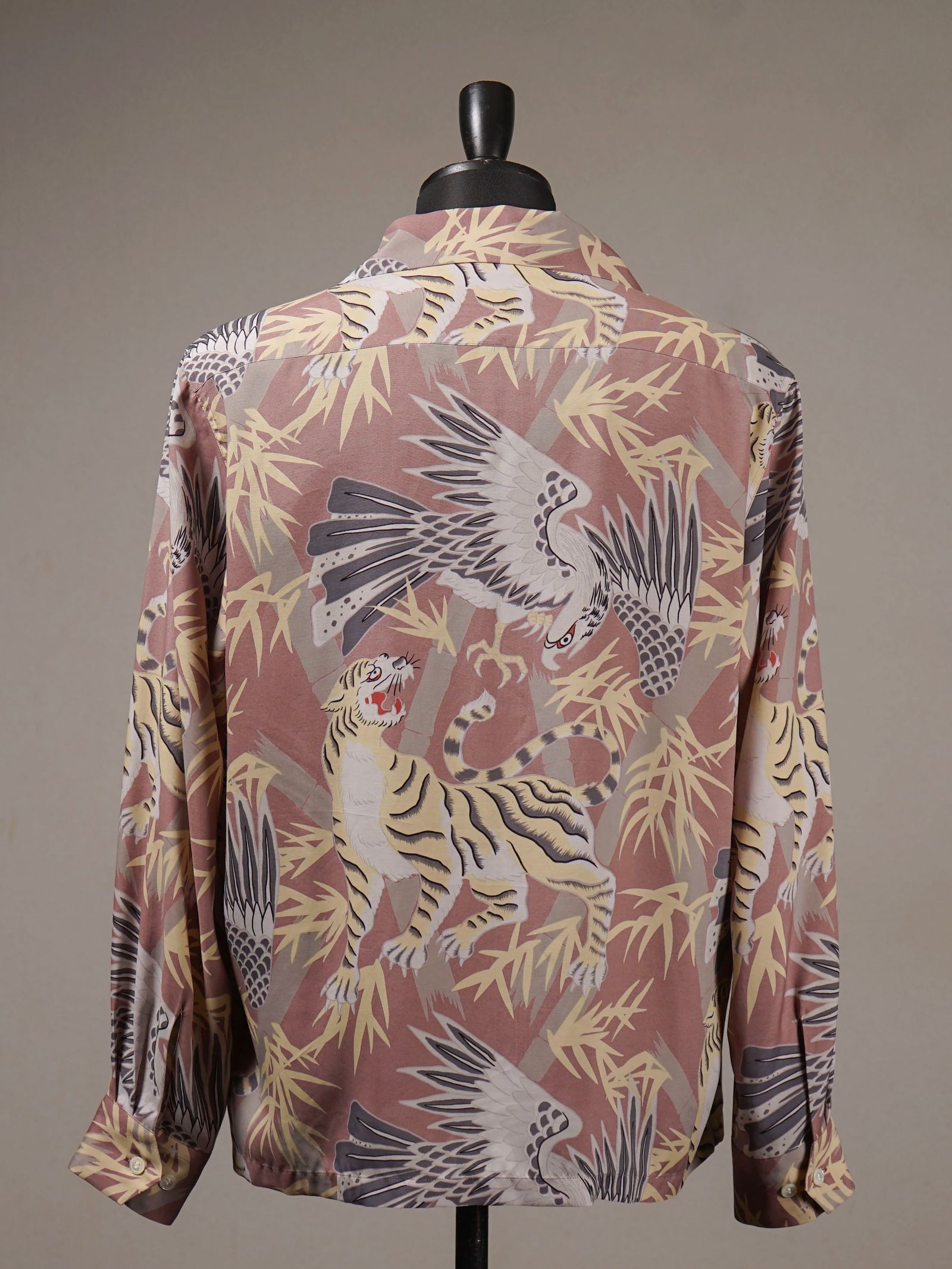 GLAD RAW - L/S HAWAIIAN SHIRT (PINK)