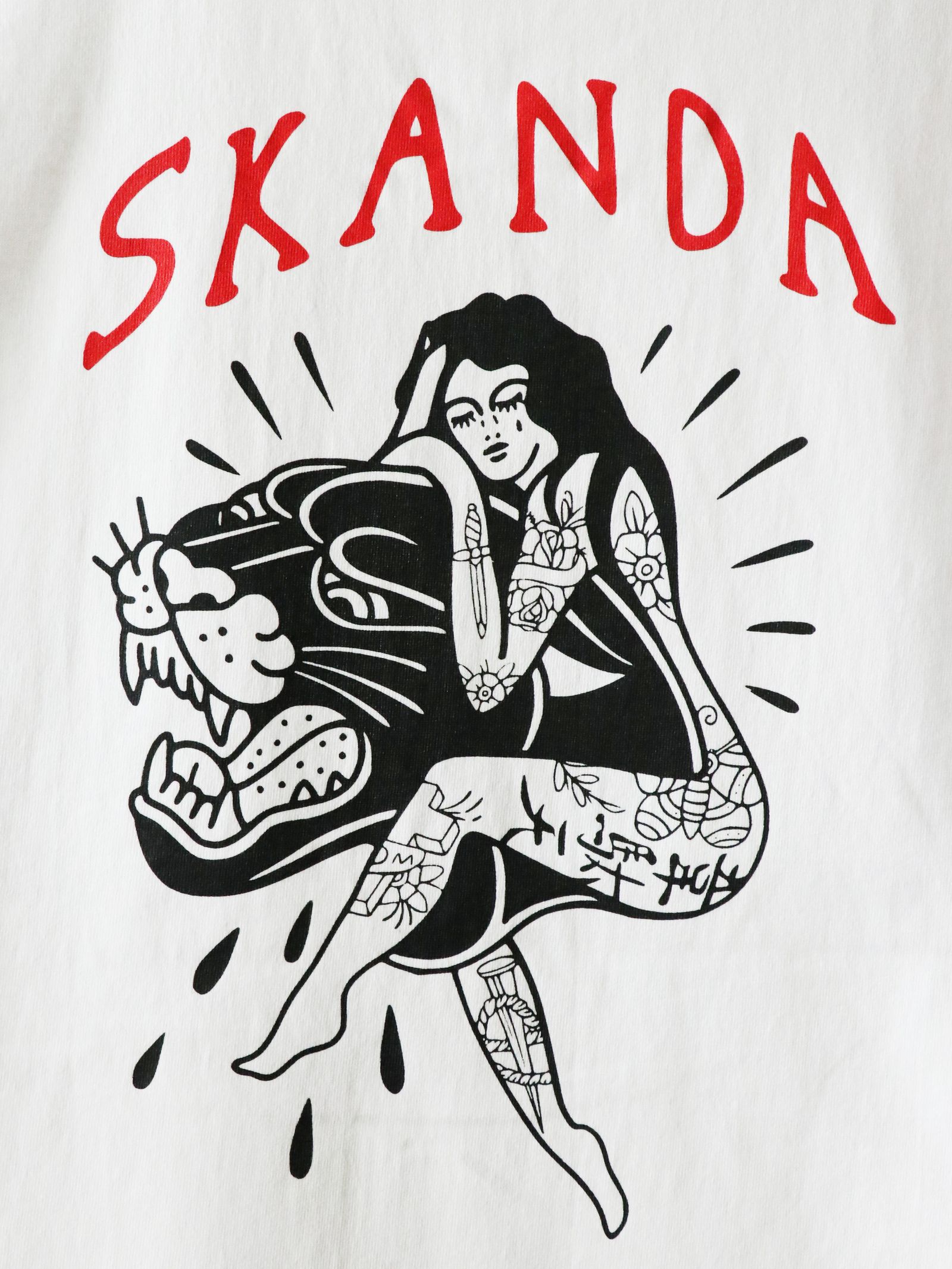 PANTHER TEE (WHITE)