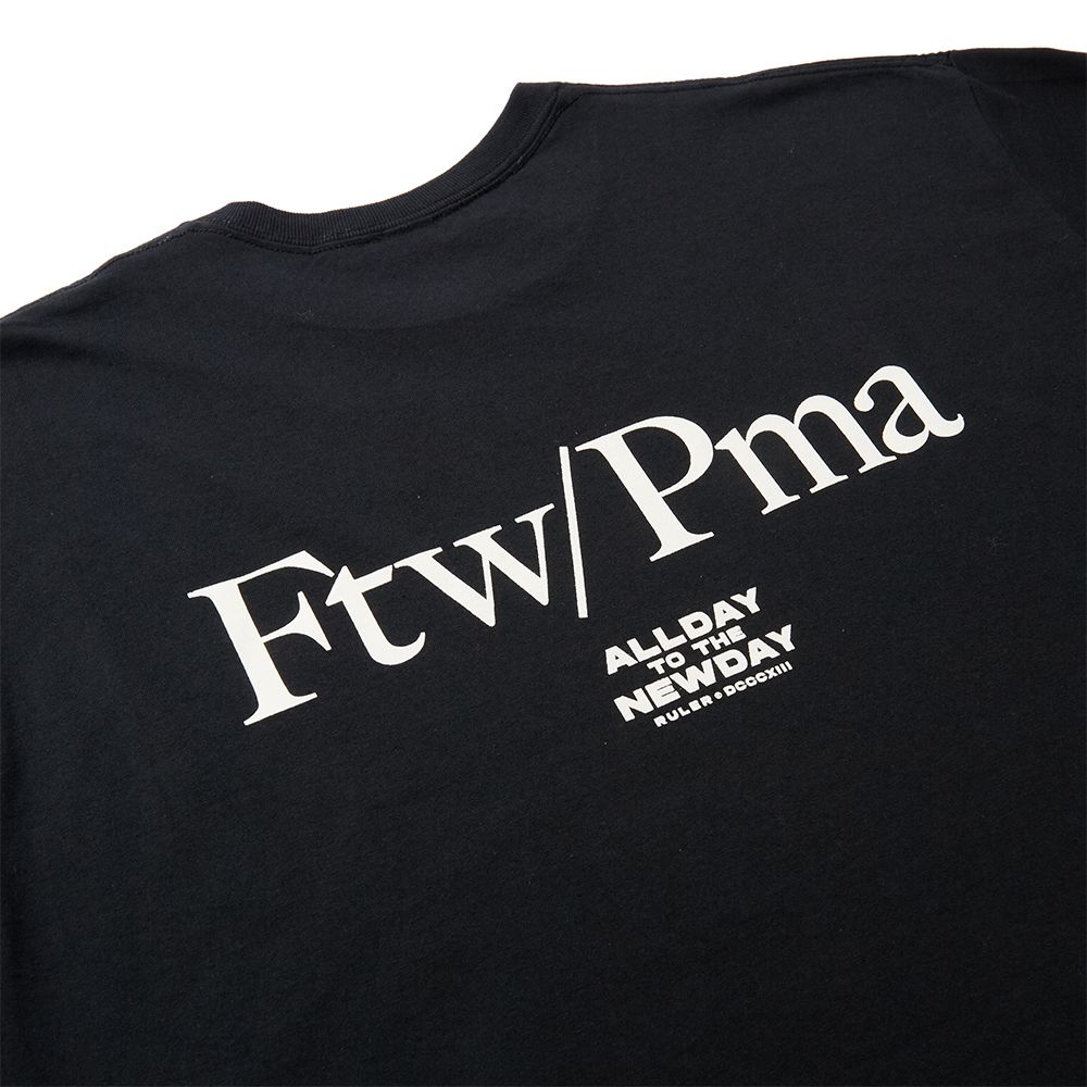 NEWDAY 60z. S/S TEE (WHITE, NAVY, BLACK)