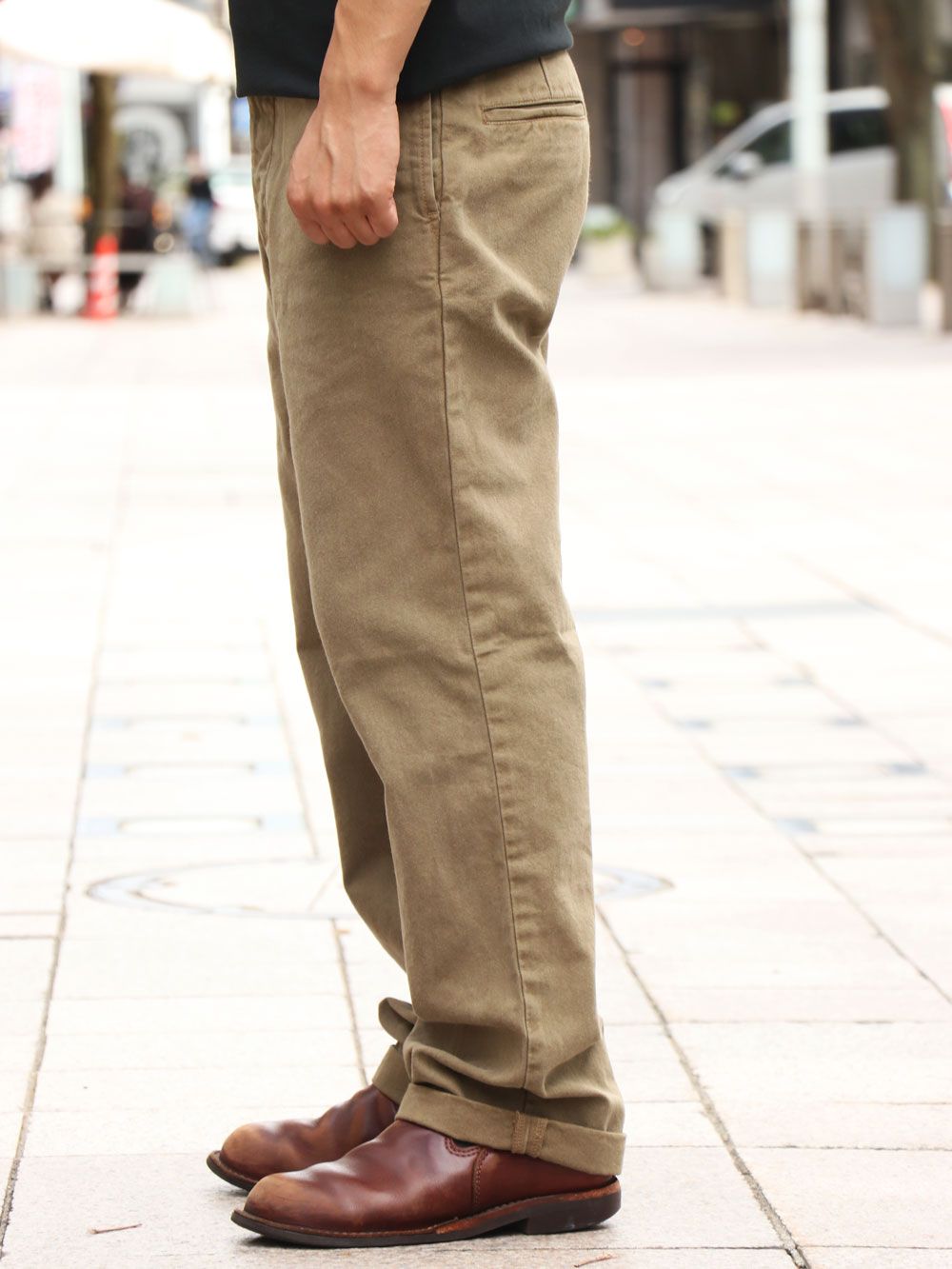 BY GLADHAND - BROTHER UNION -TROUSERS (BROWN) | SKANDA