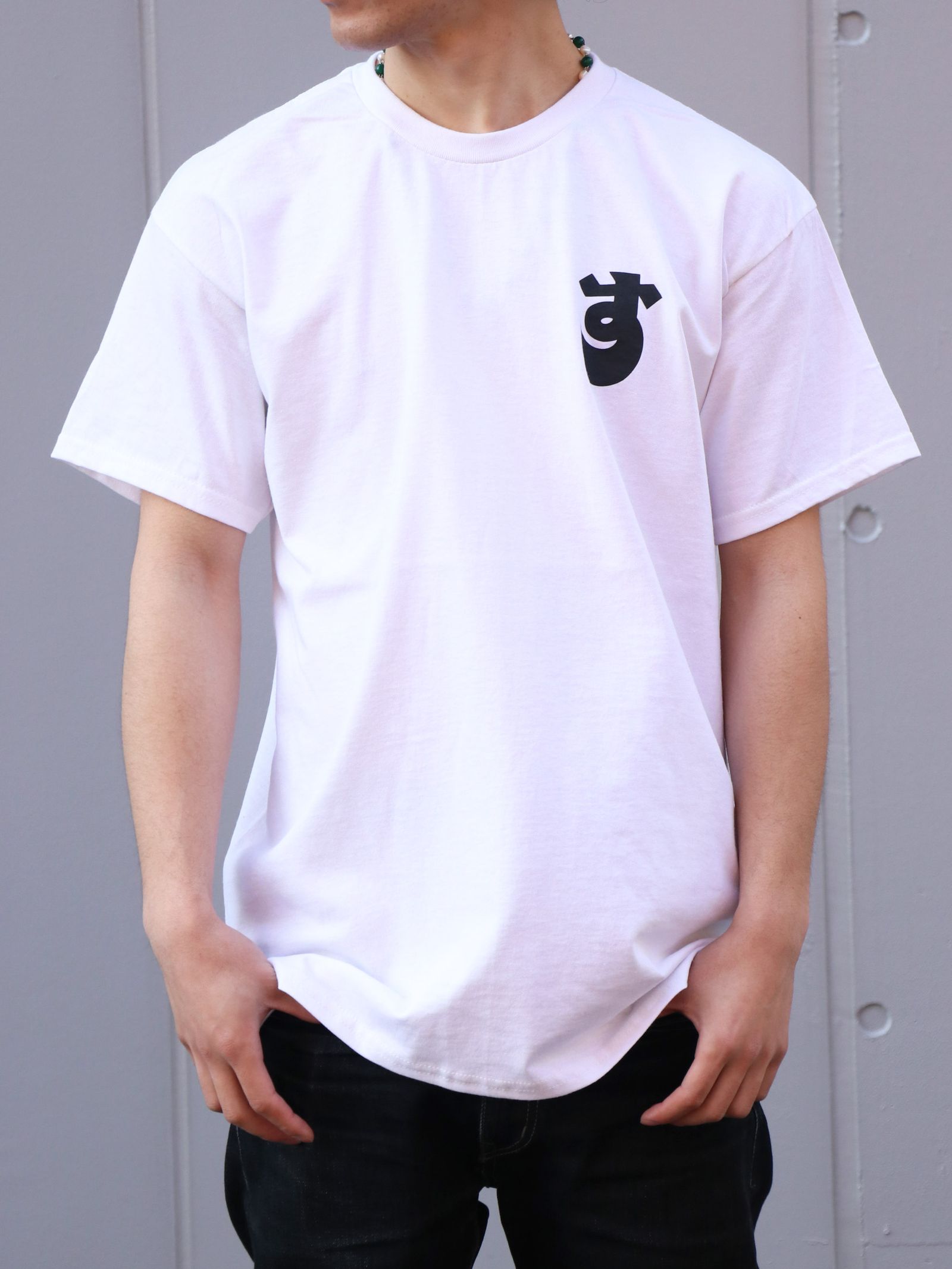 "達磨" S/S TEE (WHITE)