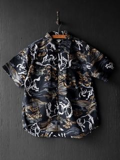 “RAGING HORSE” GERONIMO SHIRT (MIDNIGHT BLACK)