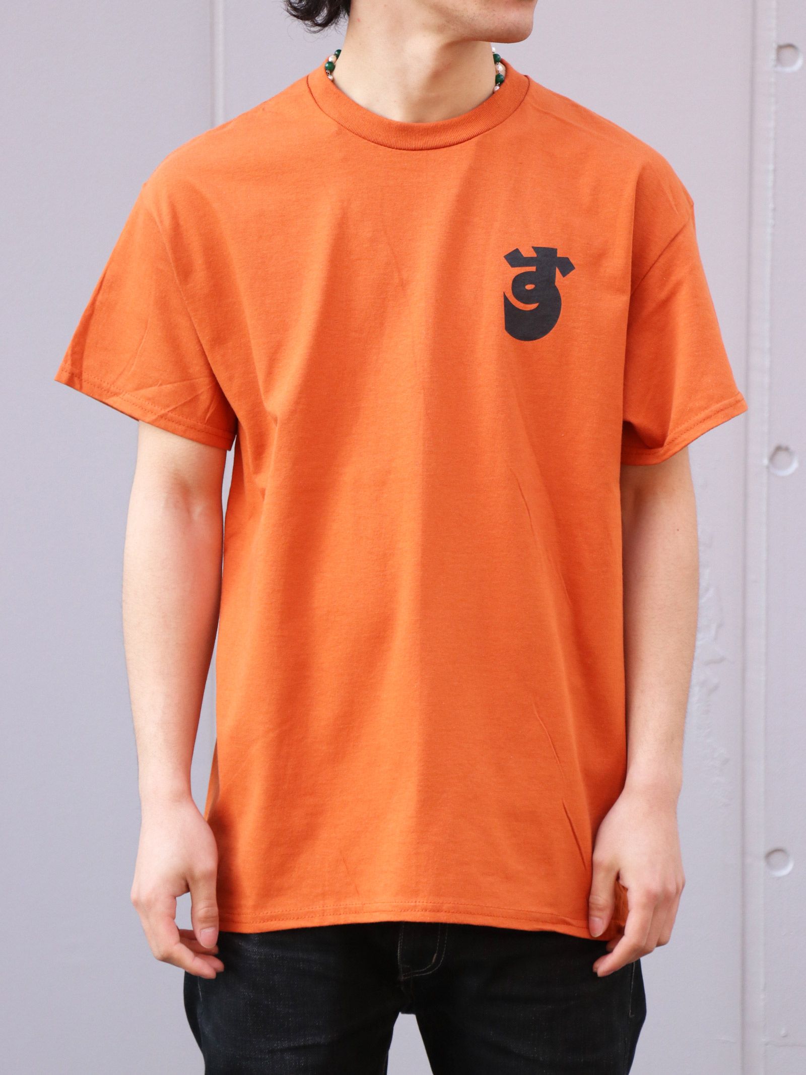 "達磨" S/S TEE (DARK ORANGE)