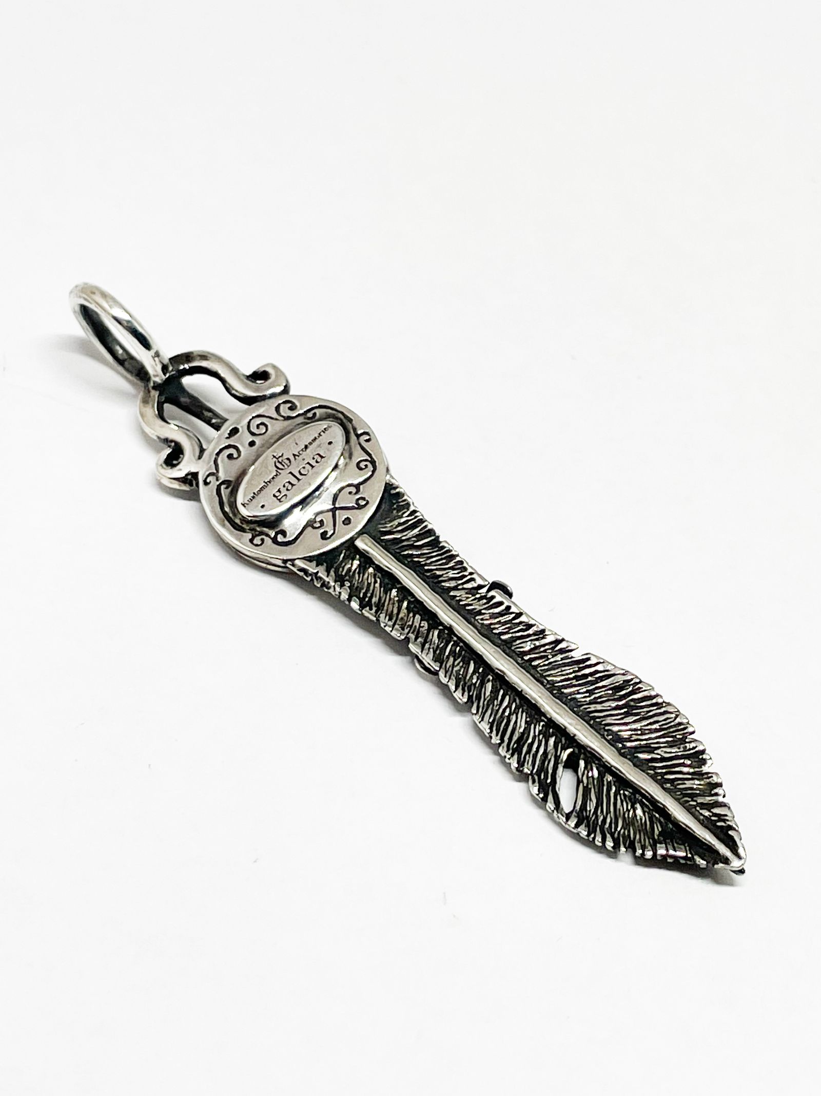 AGUILA MEXICANA FEATHER (SMALL) (SILVER925)