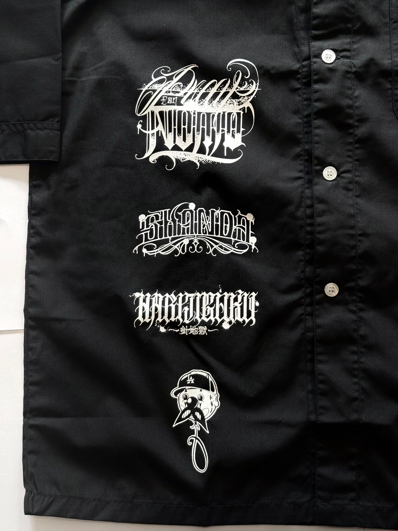 "PRAY FOR NOTO" DABO SHIRT (BLACK)