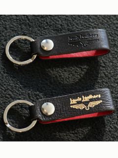 【即日発送可能】LEWIS LEATHERS BELT LOOP KEYRING MK-1 (VEGE-COW)