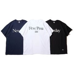 NEWDAY 60z. S/S TEE (WHITE, NAVY, BLACK)