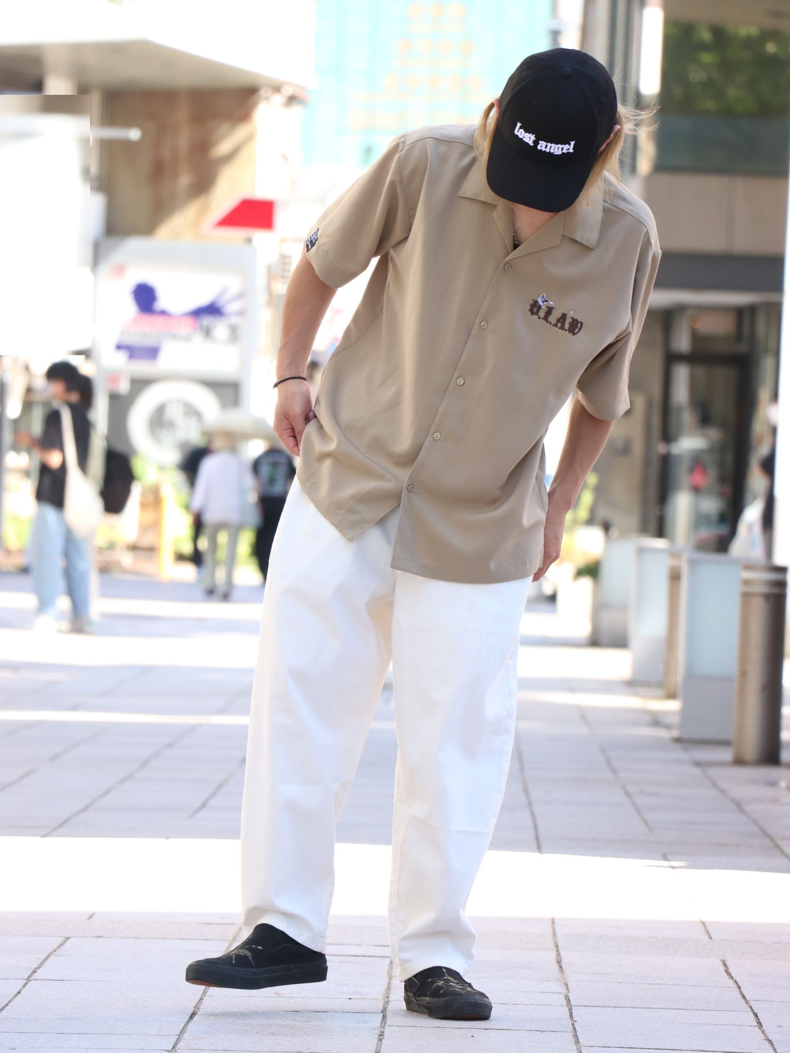 SILKY EMBROIDERY S/S SHIRT / シルキーエンブロイダリー ショートスリーブシャツ