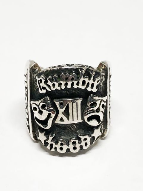XIII&TWO FACE RING (SILVER925)
