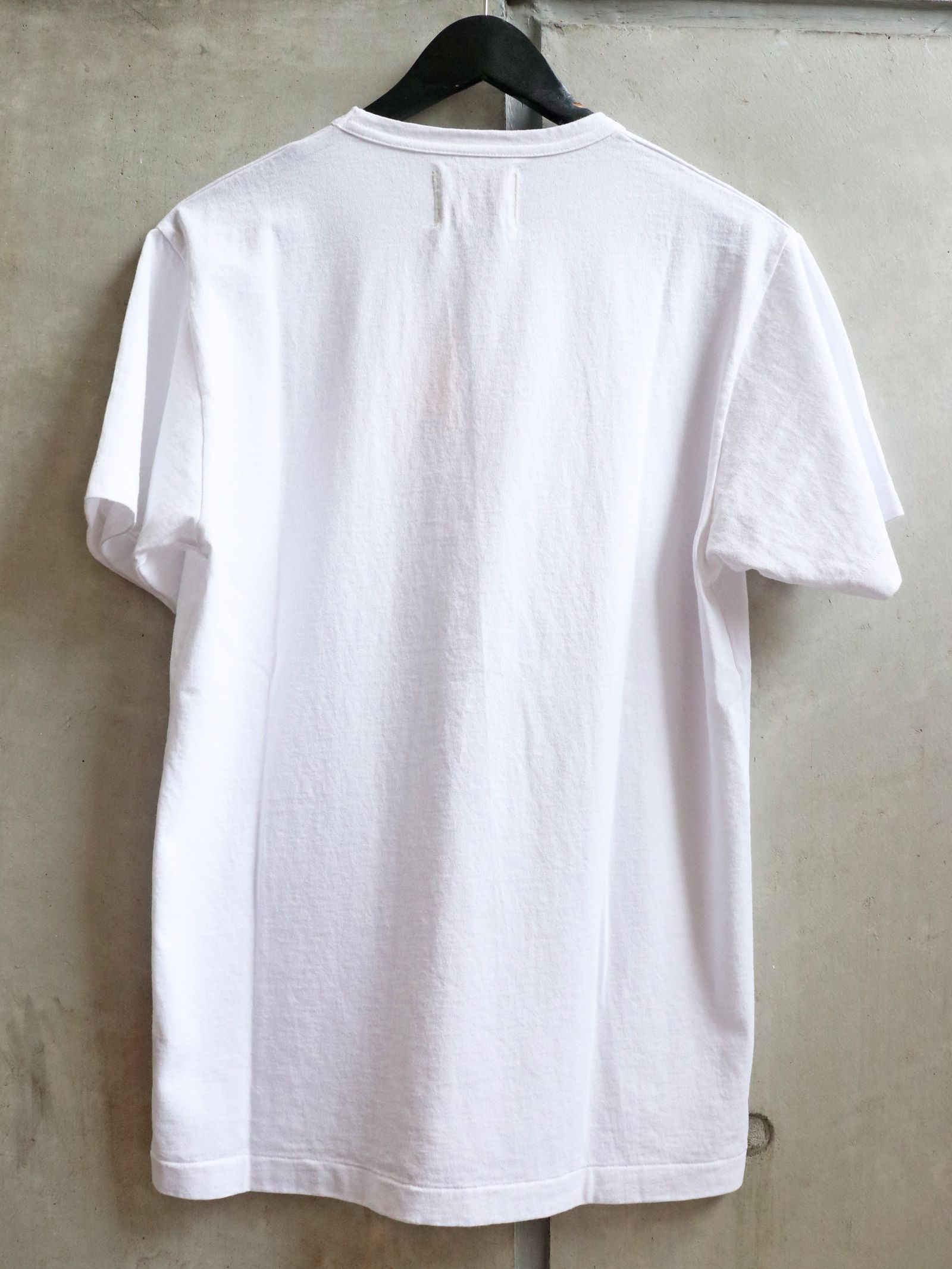 WESCO×DEHEN "100YEARS LOGO" POCKET T-SHIRTS (CLASSIC WHITE × REDWOOD)