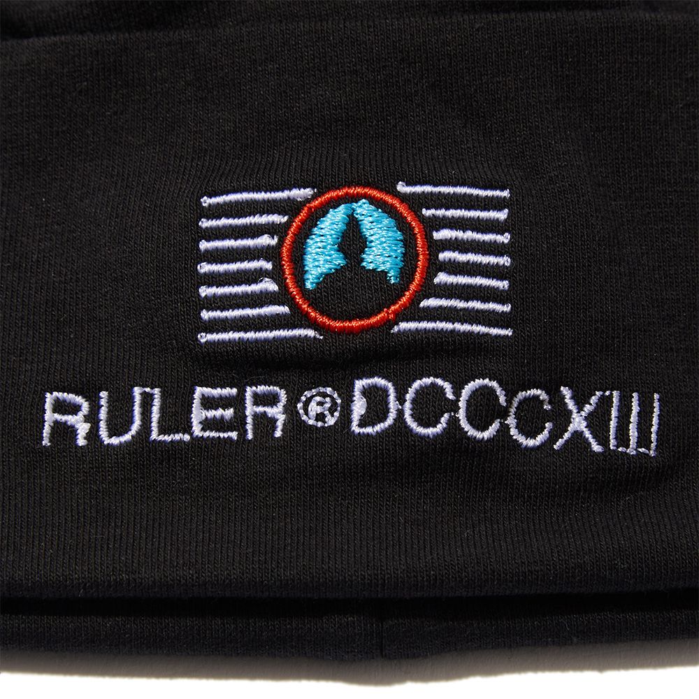 STATE COTTON CUFFED BEANIE (BLACK,NAVY)