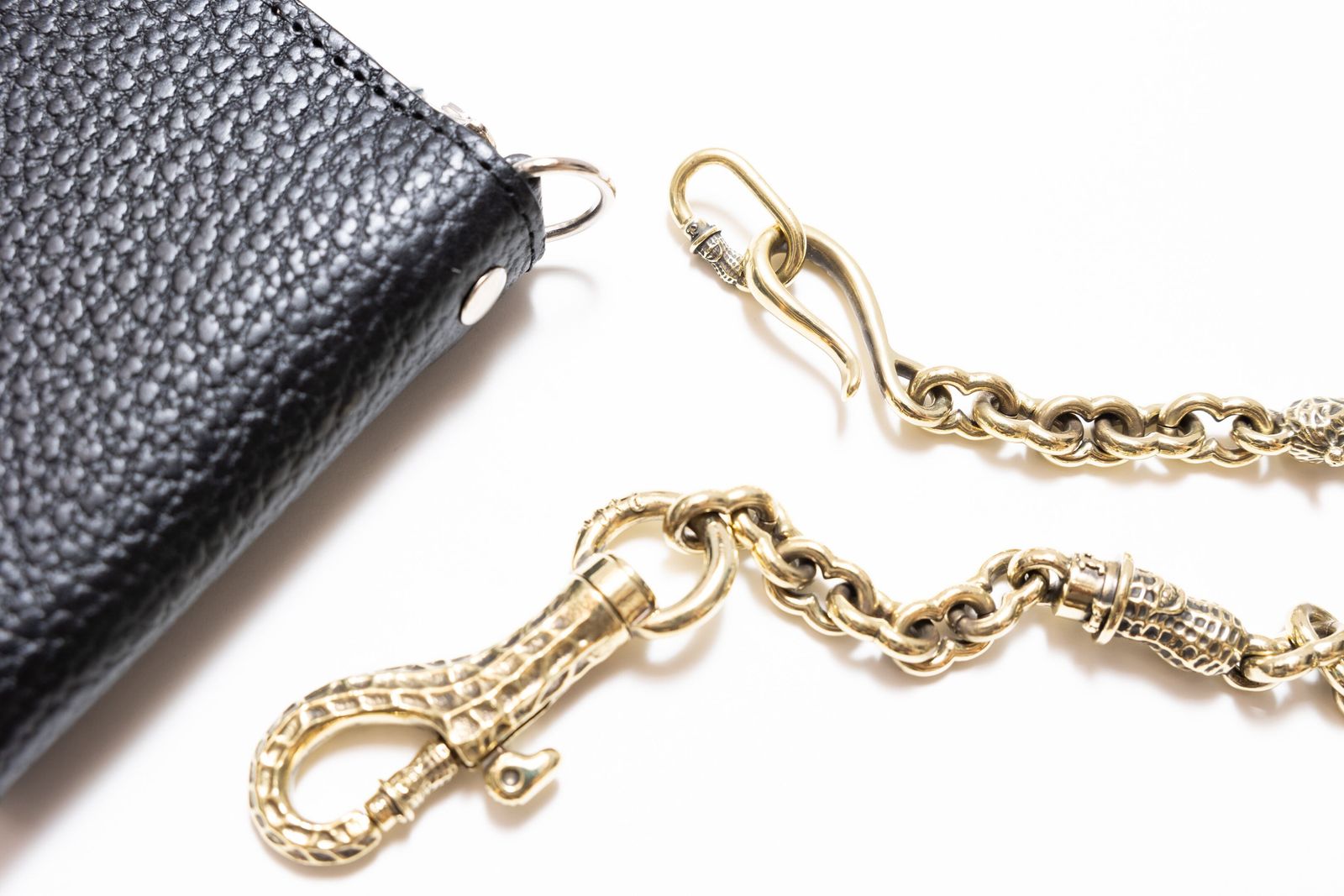 3 PEANUTS WALLET CHAIN （brass）