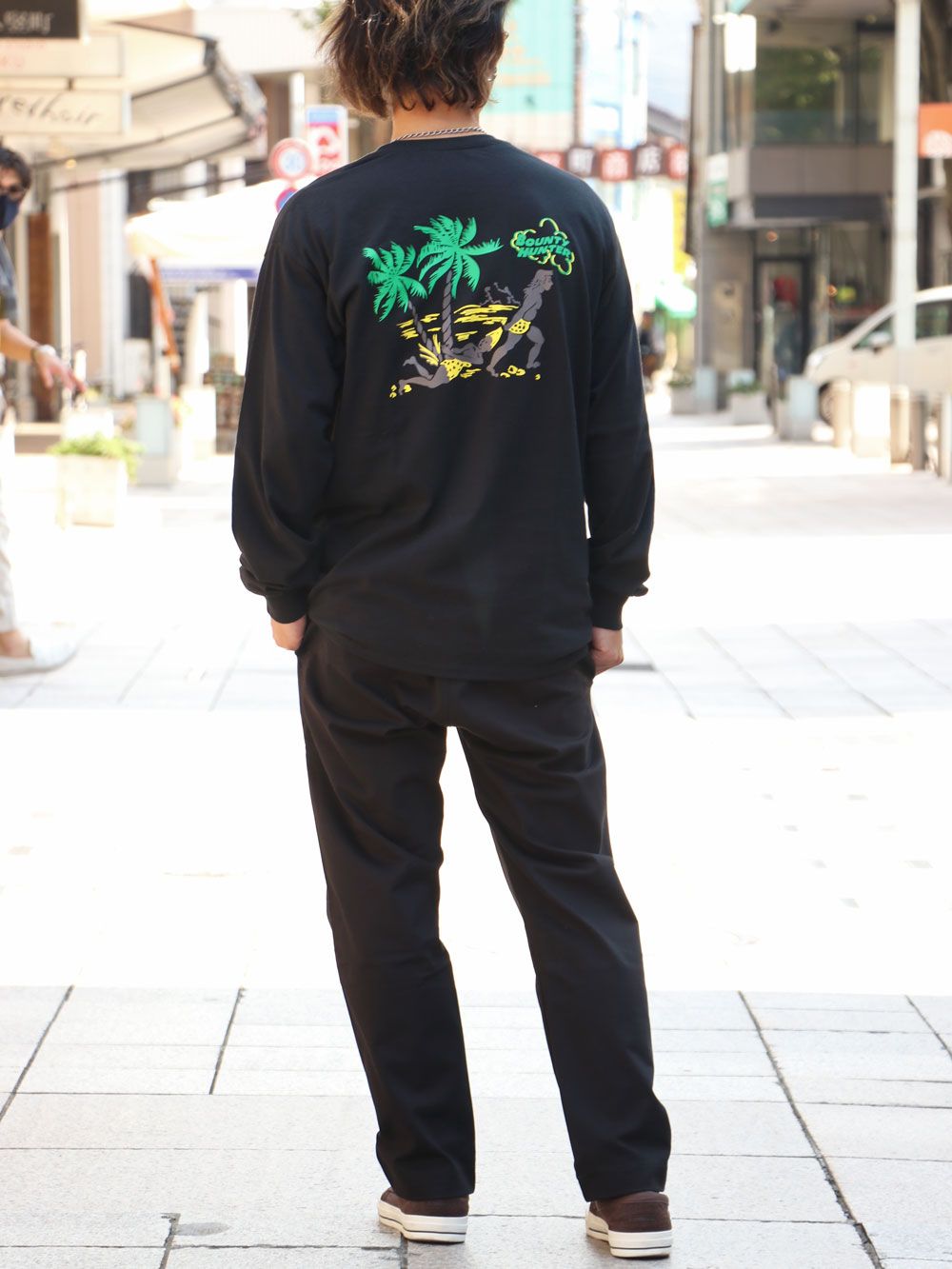 サマーマッドネス ロングスリーブTシャツ (ブラック) / Summer Madness L/S Tee (BLACK)