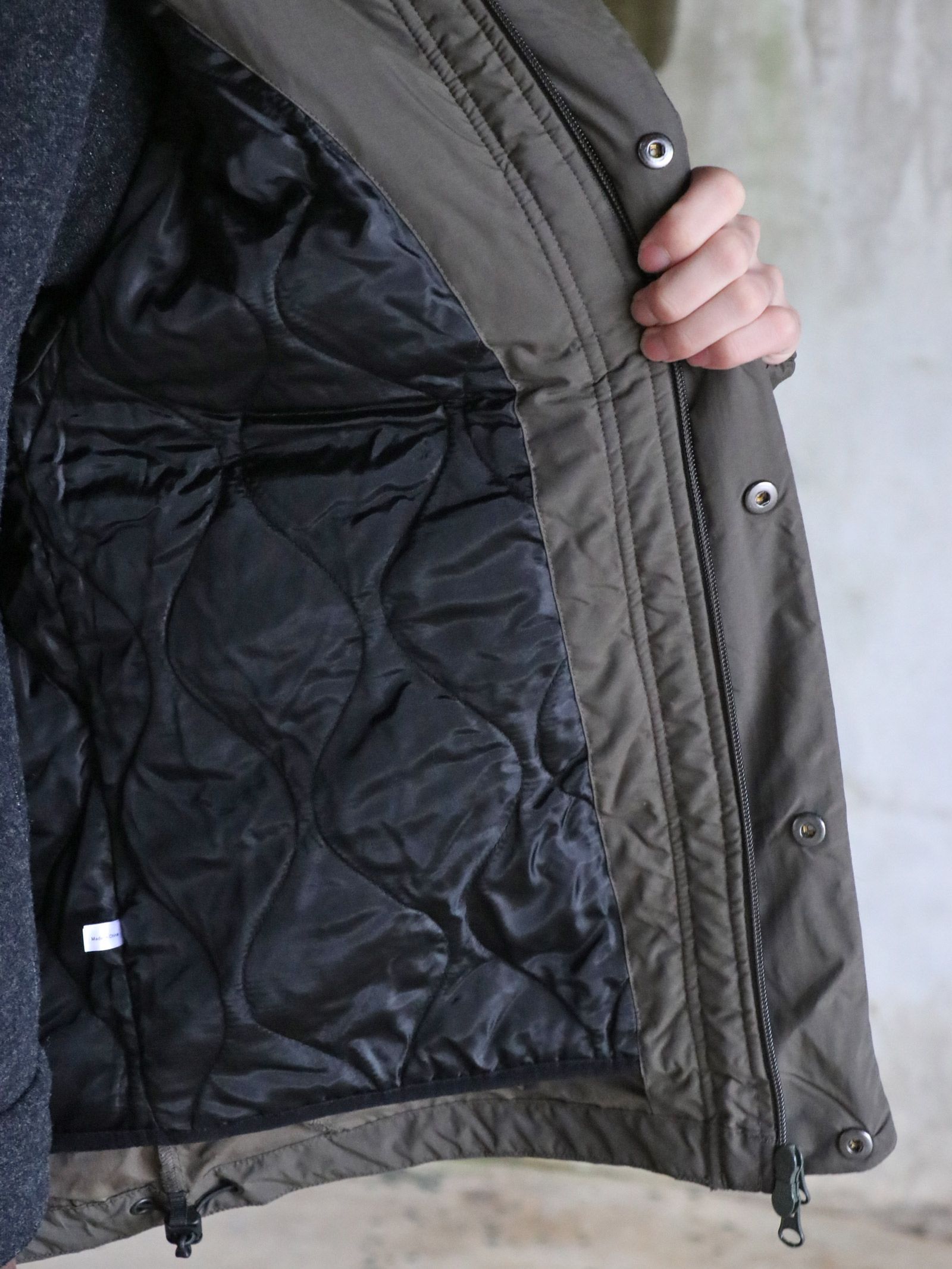 SKANDA REFLECTIVE WARM SHELL JACKET (OLIVE)