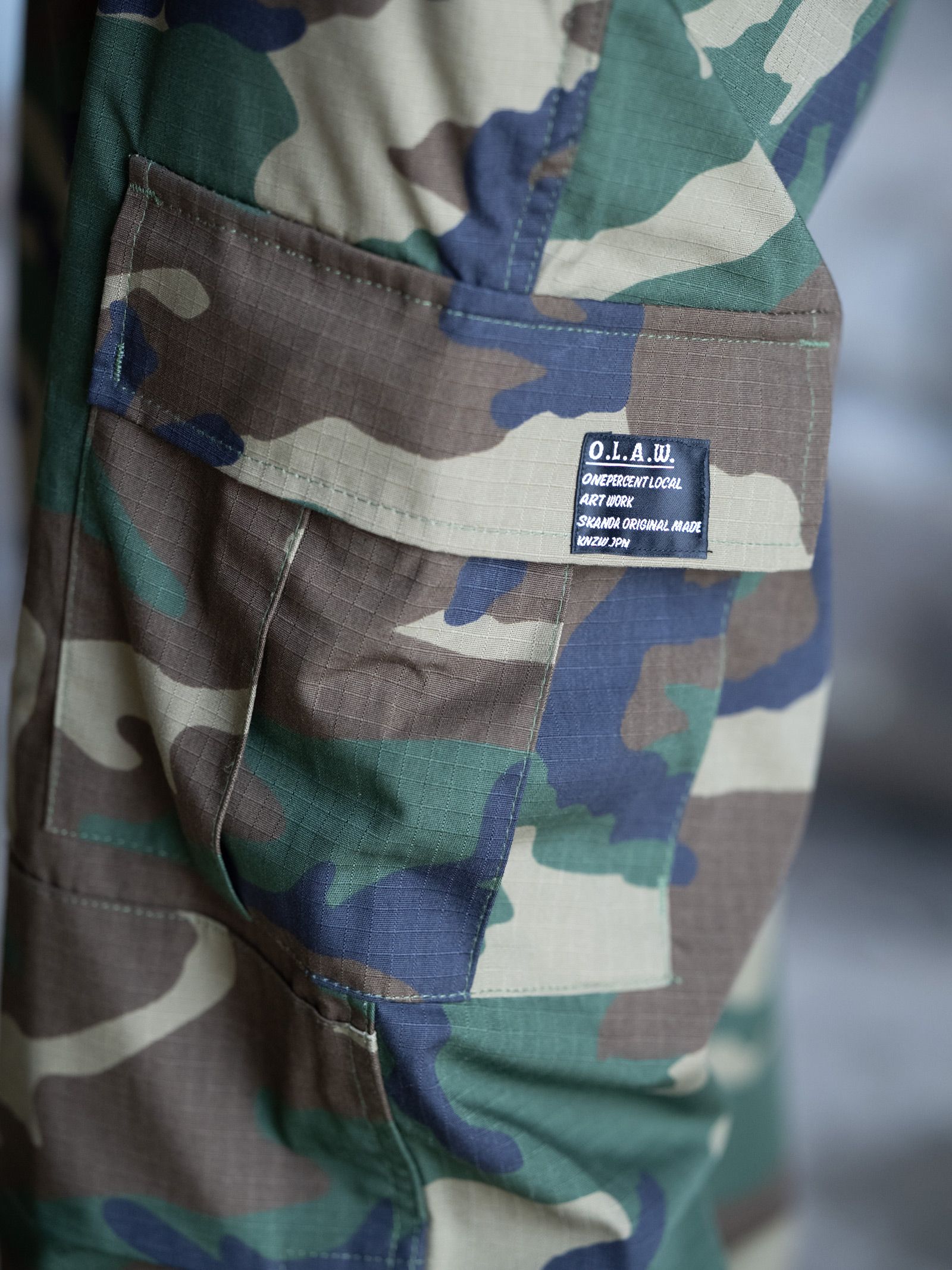 リップストップ BDU パンツ (ウットランドカモ) / RIPSTOP BDU PANTS (WOOLLANDA CAMO)