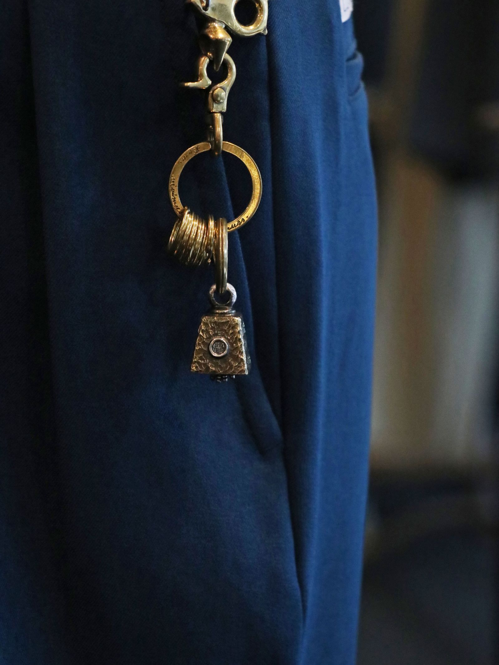 LUCKY BELL ”角” (Silver925 x Brass ) Small