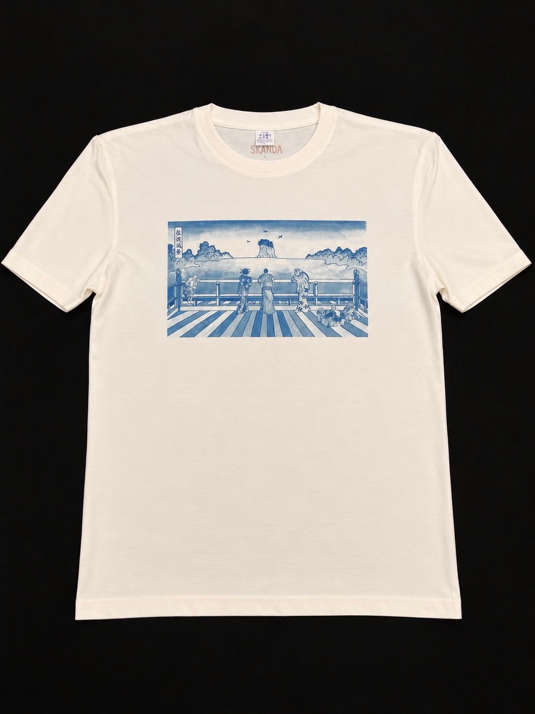 "生死流転" S/S TEE "PRAY FOR NOTO" by 岡本伸一郎